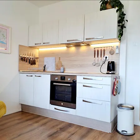 Apartment Yellow Sofa Pressburg